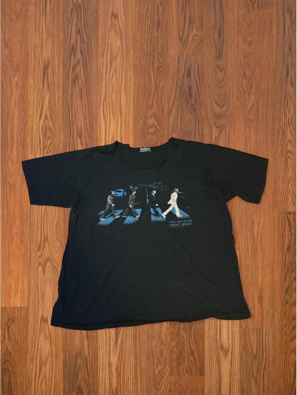 The Beatles Women's short sleeve Black and Grey Tshirt